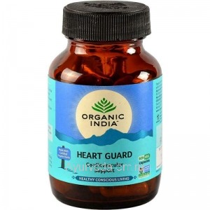Харт Гард Органик Индия 60 капсул сердечно-сосудистая поддержка Heart Guard Organic India